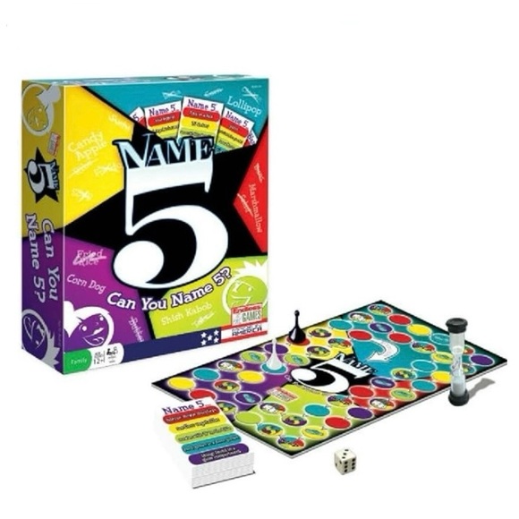 ENDLESS GAMES NAME 5 Board Game Complete Ages 12 + Like New - Picture 14 of 15